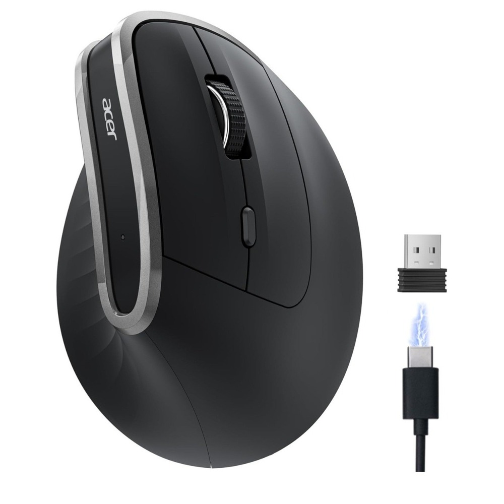 Acer Ergonomic Mouse Wireless, Vertical‎ Computer Mouse for Office, Ergo Mice...